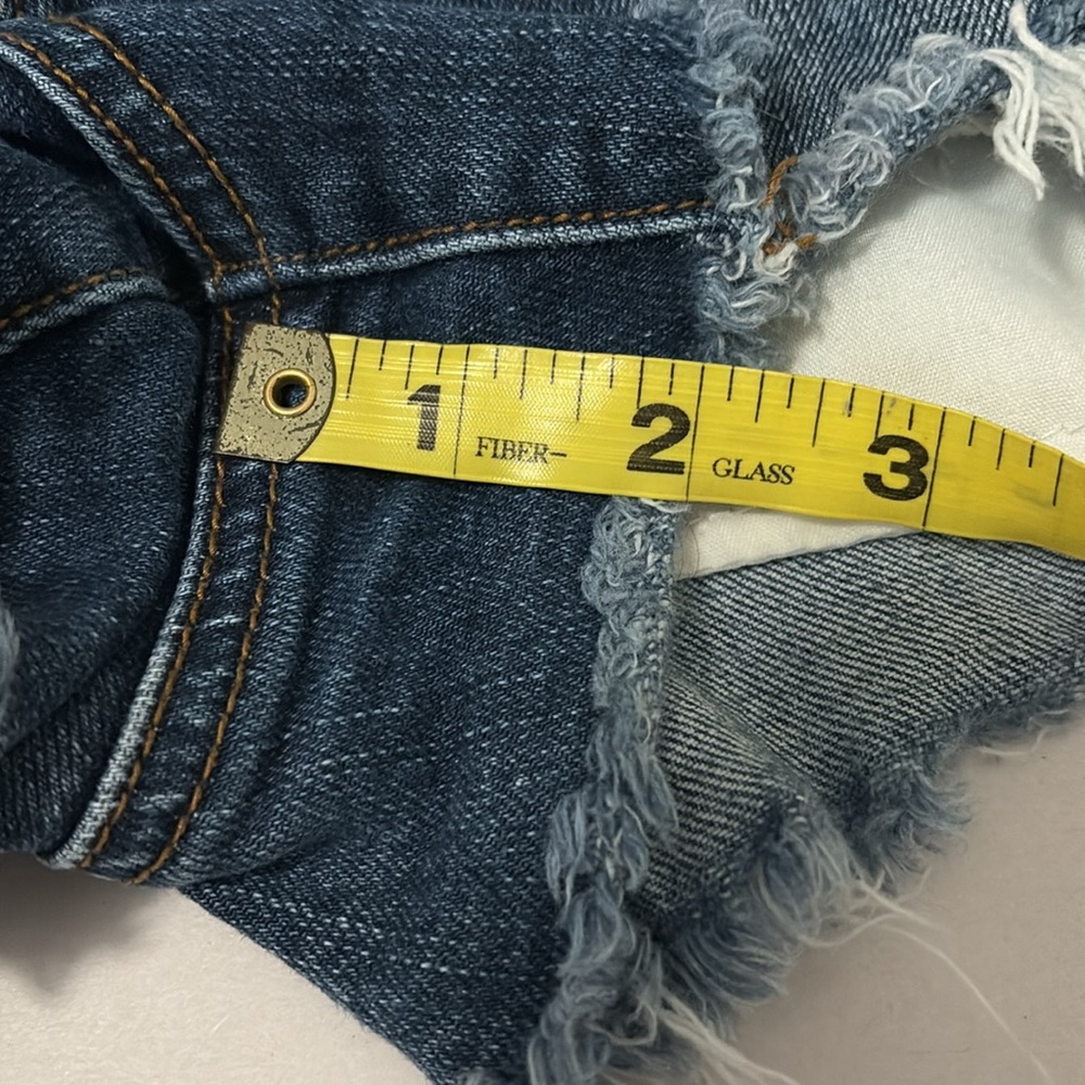 American Eagle Shortie denim jean shorts size: 12 - Picture 6 of 6